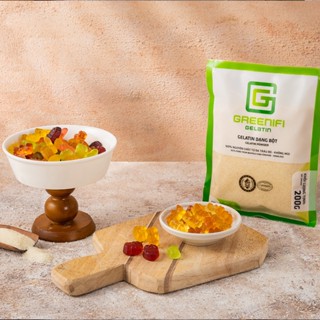 [COMBO 3KG-5KG-10KG ] Gelatin Việt Nam Bloom 200 - Dùng làm Panna Cotta, Pudding, bánh Mousse,..