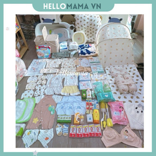 Combo đi sinh siêu tiết kiệm, chất liệu và thương hiệu uy tín cho mẹ-Hellomama