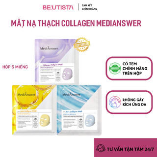  Mặt nạ phục hồi thạch mediAnswer Vita Collagen Mask mặt nạ thạch collagen vàng Medianswer_Beautista 
