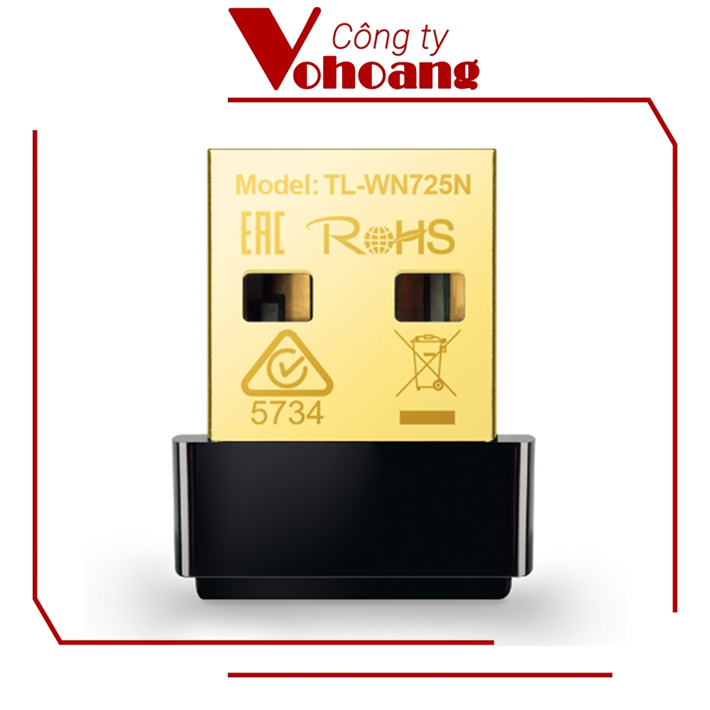 USB thu sóng Wifi TP-Link WN725N (Đen)