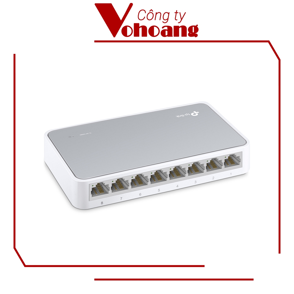 Switch TP-Link TL-SF1008D 8 port (Trắng)