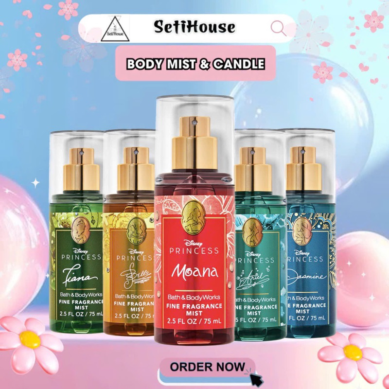 (AUTH) Xịt thơm toàn thân, Sữa tắm toàn thân Travel size BATH AND BODY WORKS 75ml / 88ml