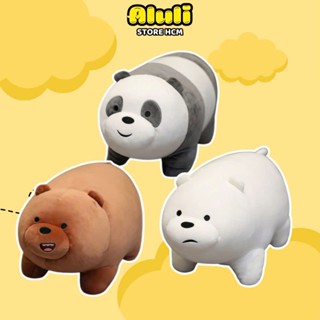  Gấu bông We Bare Bears 35cm mịn cao cấp dễ thương ALuLi 