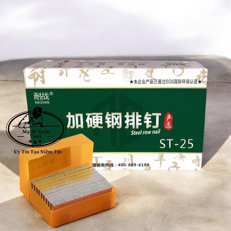 Đinh betong ST25 - Dùng cho Máy bắn Đinh Điện, Máy bắn hơi ST38, ST64.Dụng cụ hỗ trợ đóng Đinh ST38