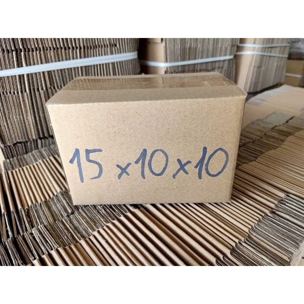 50 HỘP ĐÓNG HÀNG 3 LỚP 15X10X10