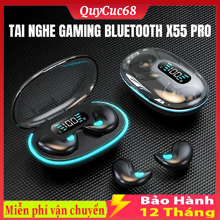 ai Nghe Không Dây X55 / F9 / M10 / KY8 PRO Bluetooth Màn Hình LED Tai Nghe Tích Hợp Mic , Khử Tiếng Ồn