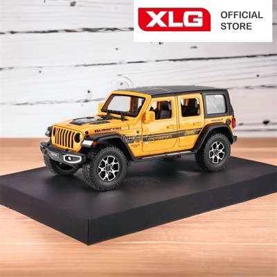 Mô hình xe Jeep Rubicon Wranger 1:24 hợp kim có đèn âm thanh