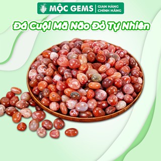 Đá Cuội Mã Não Đỏ Tự Nhiên Rung Bóng Mộc Gems Dùng Trang Trí Nhà Cửa Giúp Thu Hút Tài Lộc May Mắn