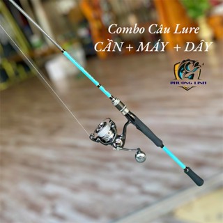 [combo Lure Đứng] Cần câu Aquatic + Máy Câu DA Max size 3000 + Dây Pe Toro Force X8