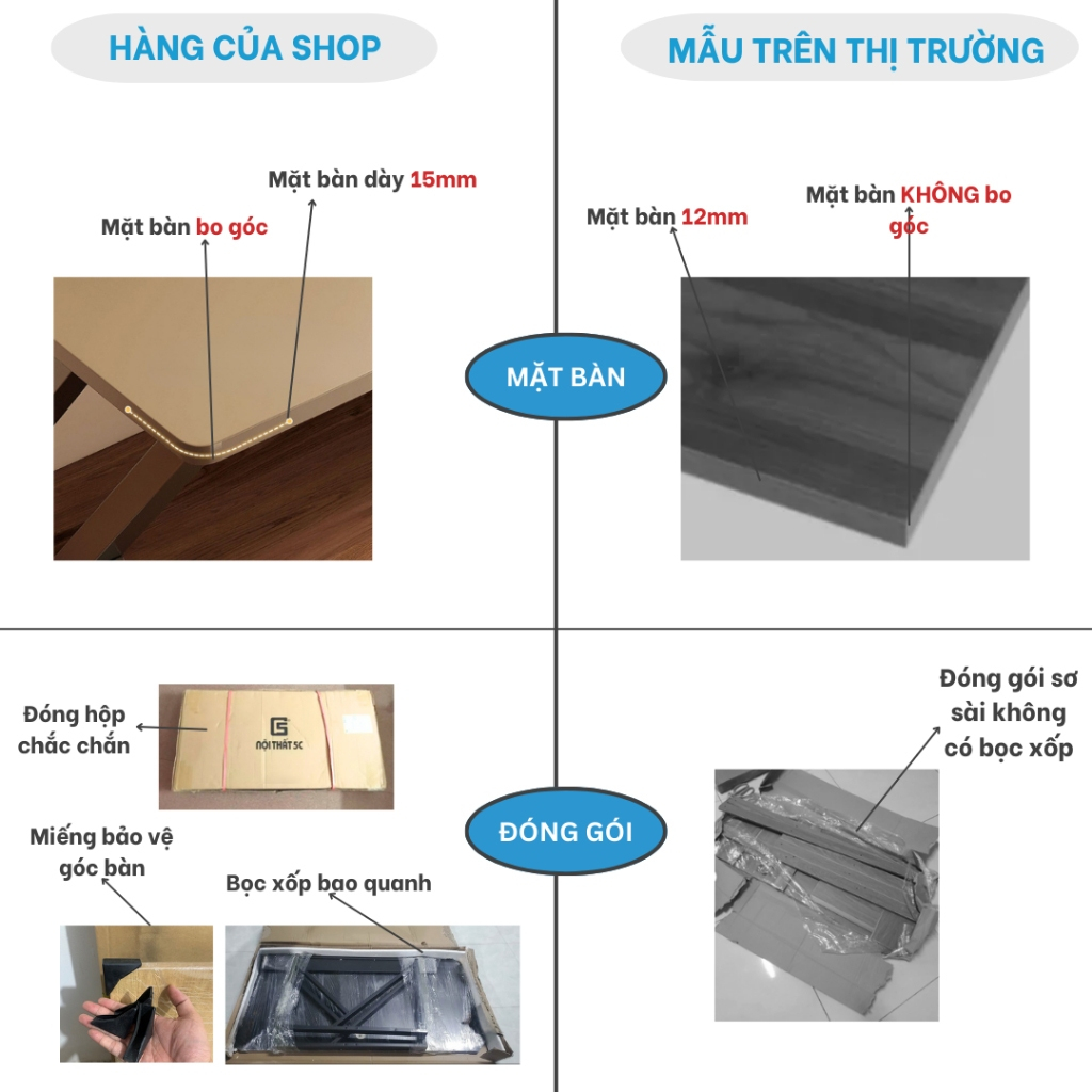 Bàn làm việc, bàn gaming độc đáo hiện đại,chân sắt hộp to, mặt gỗ MDF, nhiều phiên bản kèm PK Giá treo tai nghe, để cốc | BigBuy360 - bigbuy360.vn