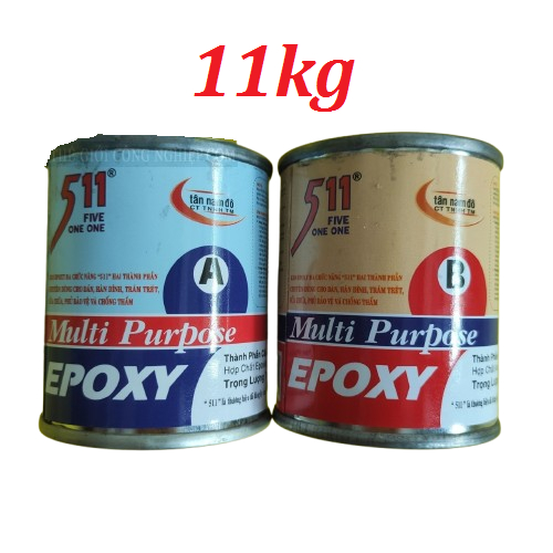 (Cặp 11kg) Keo dán đặc biệt EPOXY MULTI PURPOSE 511