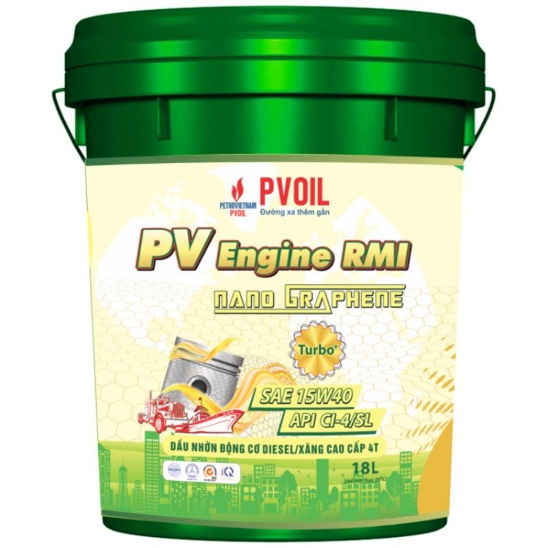 Dầu bôi trơn động cơ 15w 40