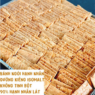  Bánh ngói hạnh nhân đường kiêng không tinh bột 