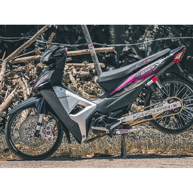 Tem wave X 50cc-100cc-110cc đủ màu dán xe wave a -chất liệu không phai màu không ố vàng