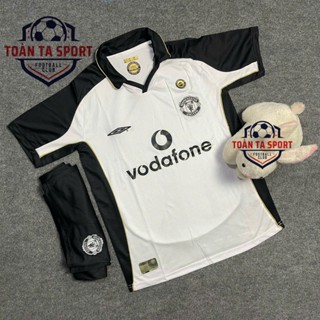 Áo Bóng Đá CLB Manchester United, Áo Đá Banh Mu 2000/2001 - Vải Polyester Gai Thái - Chuẩn Áo Đấu
