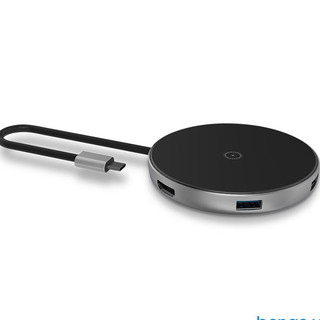 Cổng chuyển kiêm sạc không dây JCPAL USB-C Multiport