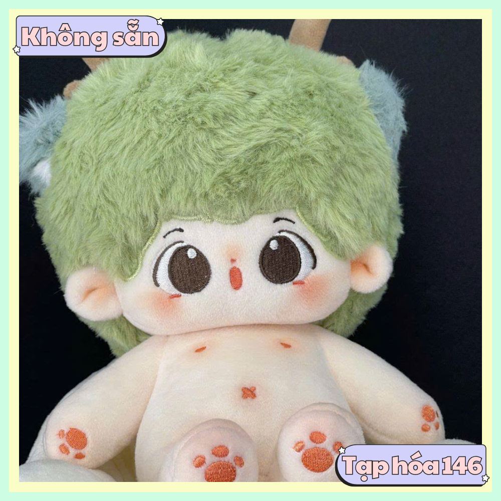 [ORD] Doll không thuộc tính nam 20cm có tai - Búp bê không thuộc tính 20cm có xương