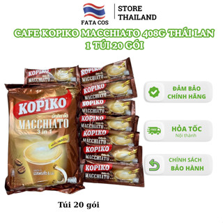 Coffee Kopiko, Cà phê sữa Kopiko Thái Lan bịch 20 gói x 20gr Fata Cos
