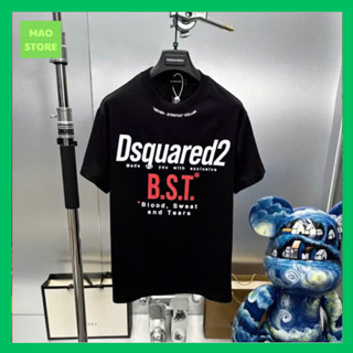  Áo Phông Nam Nữ Premium Cotton PB In Hoạ Tiết Chữ BST Dsq Đỏ Thân . Áo Cộc Tay Siêu Cấp Dành Cho Anh Em Boy Phố Đi Chơi 