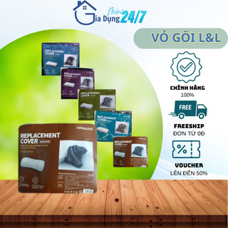 Vỏ gối thay thế lock&lock cho gối hlw111 - hlw115 - chất liệu mềm mại - gia dụng mini 247