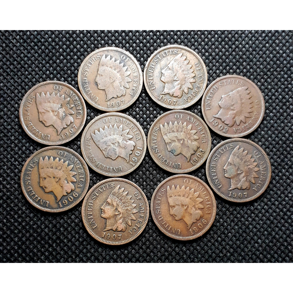 Xu Xưa - Bò Mỹ - Đầu mọi - Liberty - Lúa mì * Dành sưu tầm, bỏ ví may mắn