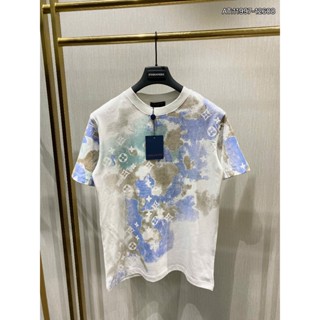  ÁO thun nam LV cổ bẻ họa tiết tay ngắn phong cách trẻ trung chuẩn from 