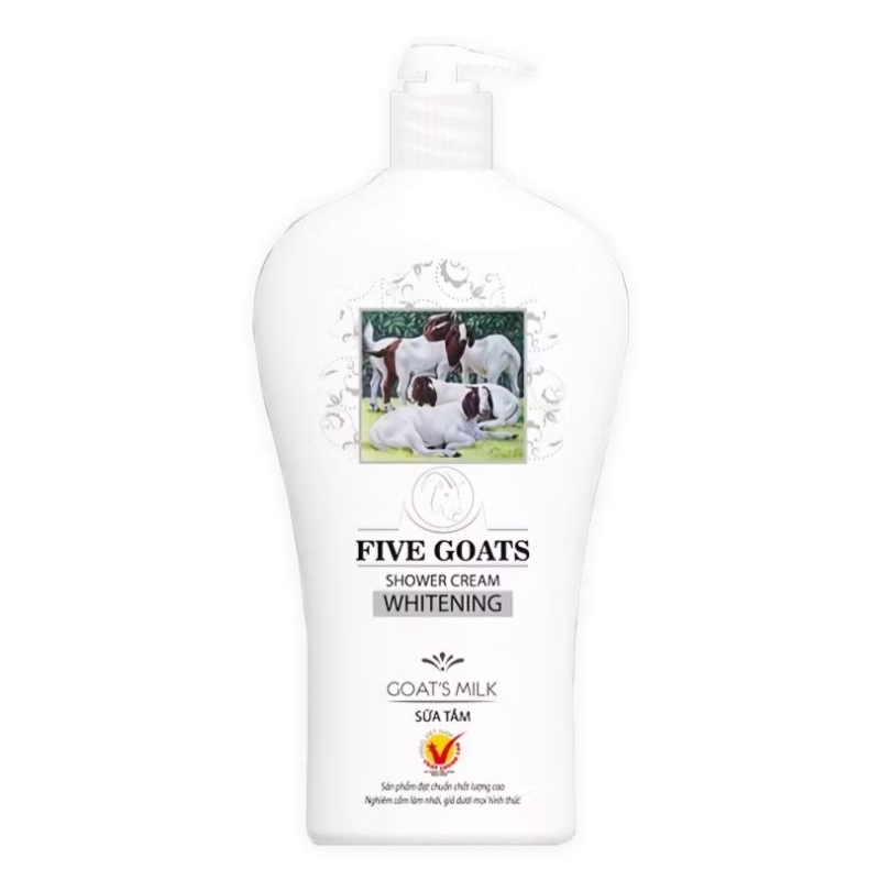 Sữa Tắm Thebol Dê và Hải Mã Five Goats 1000ML