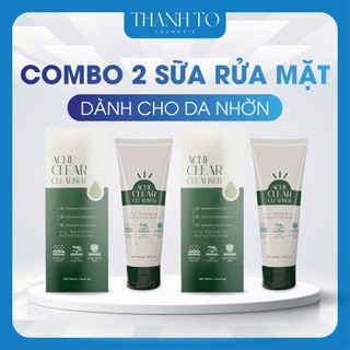 COMBO 2 CHAI SỬA RỬA MẶT MỤN ACNE CLEAR THANH TÔ COSMETIC (CHÍNH HÃNG)