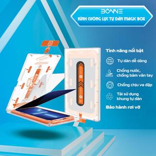 Kính Cường Lực tự dán MAGICBOX Mohave chính hãng siêu cao cấp, Cường lực Magic Box