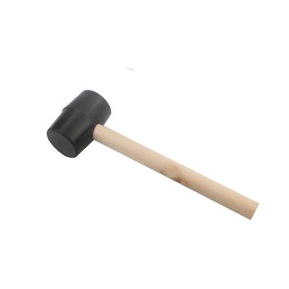 Búa Cao Su Đen Cán Gỗ - gõ gạch- dụng cụ lát gạch VITA Cao Cấp Đủ Size tuỳ chọn size
