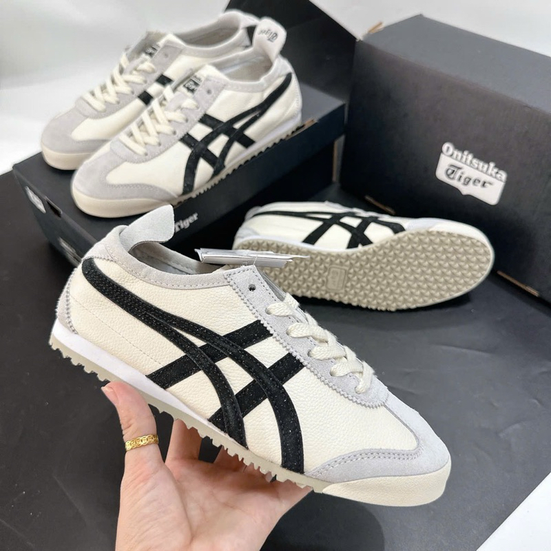 [Ảnh Thật+ 9DAYS] Giày Thể Thao Tiger Đen Trắng Cao Cấp