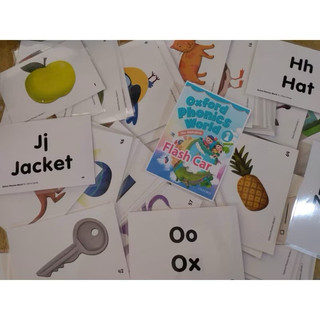 Flashcards oxford phonic 12345