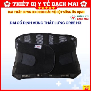 ĐAI THẮT LƯNG ORBE H3 CỐ ĐỊNH BẢO VỆ CỘT SỐNG