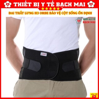 ĐAI THẮT LƯNG ORBE H3 CỐ ĐỊNH BẢO VỆ CỘT SỐNG