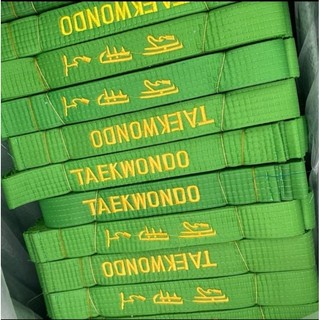 Đai màu  taekwondo cho võ sinh phong trào
