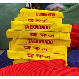 Đai màu  taekwondo cho võ sinh phong trào