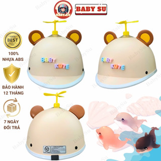Nón bảo hiểm trẻ em Cá Heo phối phụ kiện, charm chữ siêu hot. Mũ bảo hiểm cho bé chính hãng Long Thanh, bảo hành 1 năm