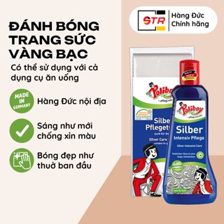 Nước Rửa Trang Sức Bạc POLIBOY SILBER PFLEGE Vệ Sinh Làm Sáng Trang Sức Vàng Bạc