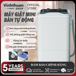 Máy giặt mini bán tự động 7kg cá nhân tiện lợi, lỗi đổi trong 7 ngày,gia đình nhỏ, bảo hành 1 năm