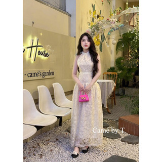 🌸MAXI HOA THÊU CỔ YẾM🌸
