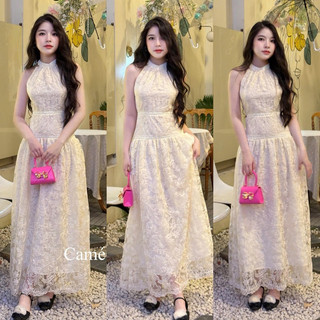 🌸MAXI HOA THÊU CỔ YẾM🌸