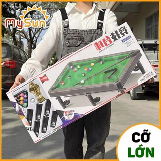 Bàn bi a bida mini cỡ lớn cho trẻ em bé giá rẻ đồ chơi MySun