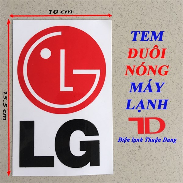 TEM ĐUÔI NÓNG DÀNH CHO MÁY LẠNH LG