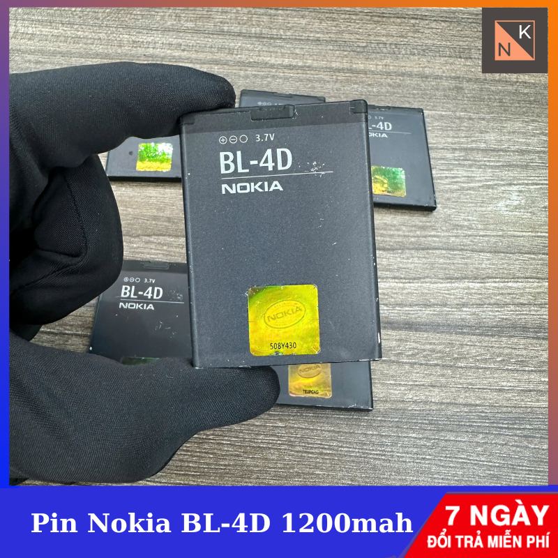 Pin BL-4D Zin bóc máy cho điện thoại E5 / N8 / N97 Mini / E7
