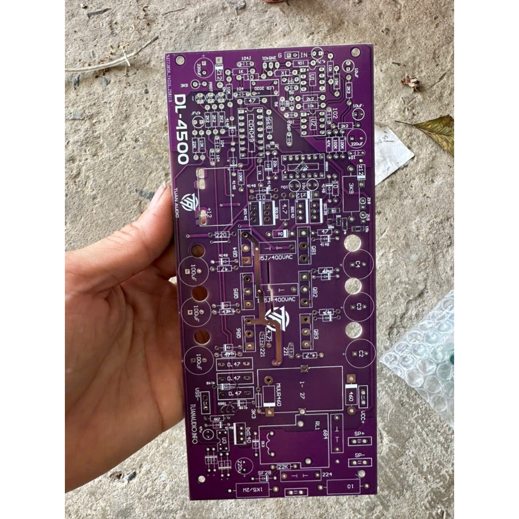 PCB CLASS D 6 FET DL4500