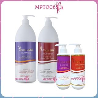  Combo Gội Xả Phụ Hồi Tóc Hư Tổn V76 Collagen 2000ML Nhập Khẩu Italy - MPTOC68 