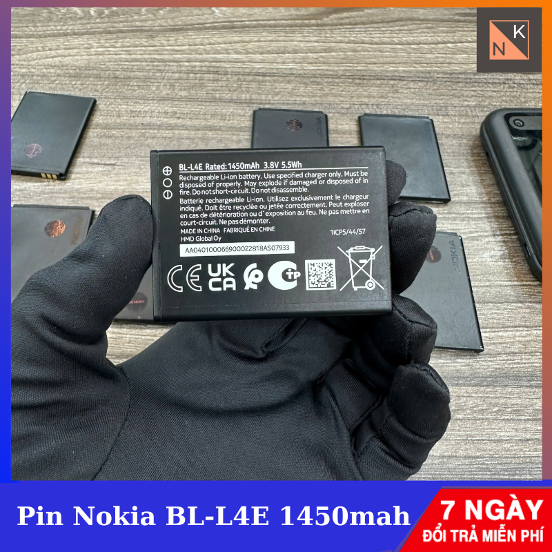 Pin BL-L4E Zin bóc máy cho Nokia 8210 4G & Nokia 2660 Flip 4G