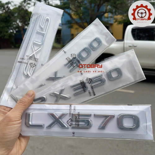 Logo chữ nổi RX300 RX350 LX570 .otobay