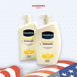 Sữa Tắm Vaseline Total Moisture Body Wash Chai 1L