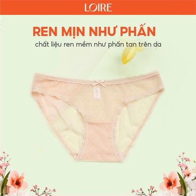 Quần Lót Ren Mỏng Mát Loirechic QLBK30